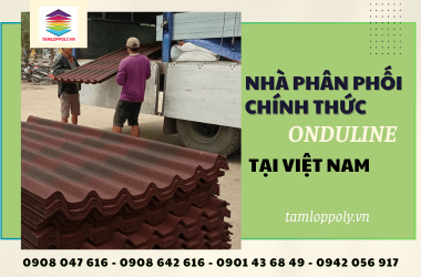 Toàn Thắng Sài Gòn là nhà phân phối chính thức sản phẩm Onduline Việt Nam