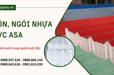 Ứng dụng tôn, ngói nhựa PVC ASA cho các công trình tại Việt Nam