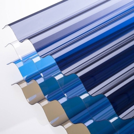 Tôn sóng poly Solar Light sóng tròn