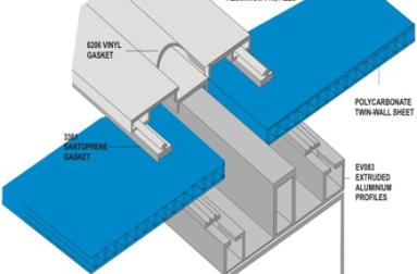 Hướng dẫn thi công  Tấm nhựa Polycarbonate rỗng ruột 