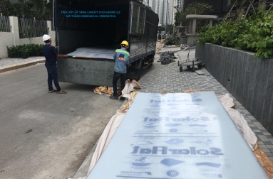 Mái Polycarbonate  Canopy   Ghome Thảo Điền Q2