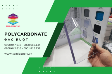 Sản xuất, phân phối thiết kế thi công trọn gói Polycarbonate đặc ruột cho Dự Án cao cấp ở Việt Nam