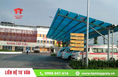 Tại sao poly là vật liệu tuyệt vời để thi công mái kiểu, mái cong, mái vòm, mái canopy?