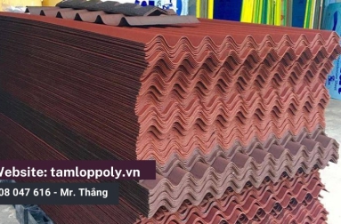 Tấm lợp sinh thái Onduline của Pháp
