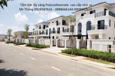 Tấm lợp lấy sáng nhà xe Đại Phước zone 4