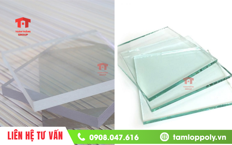 Tấm poly thay thế kính cường lực