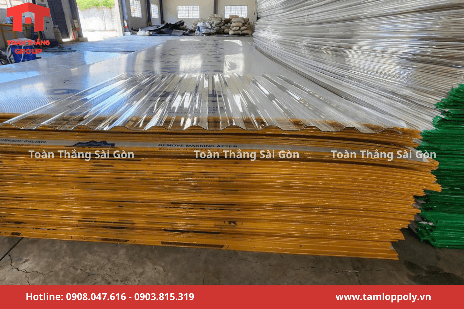 Tôn nhựa lấy sáng