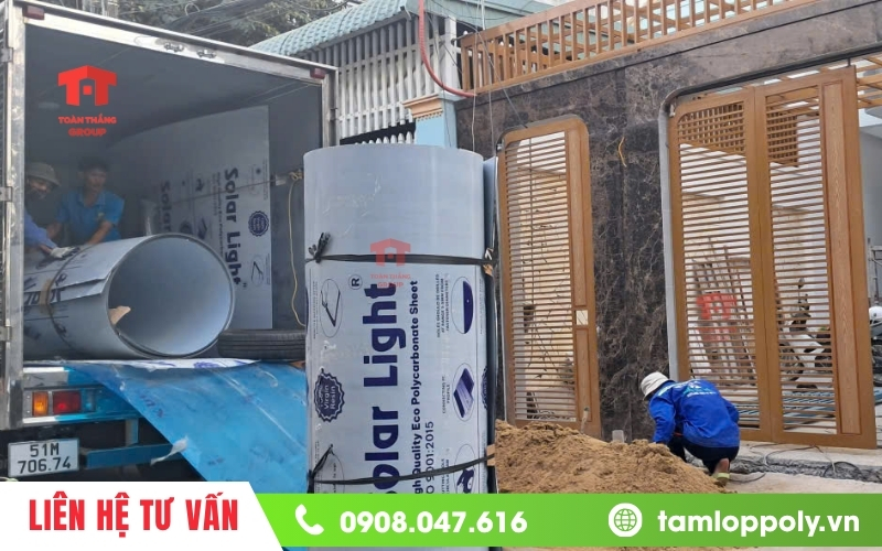 Tấm lợp lấy sáng poly solar light