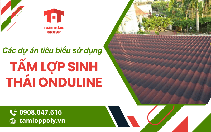 tấm lợp sinh thái Onduline
