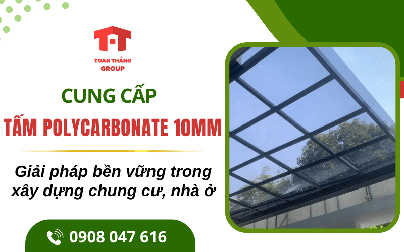tấm polycarbonate 10mm
