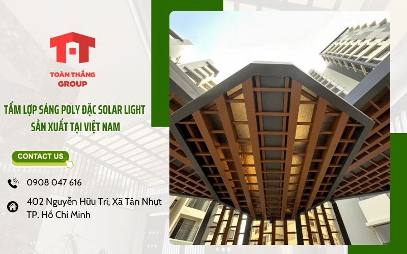 tấm lợp lấy sáng đặc Solar Light