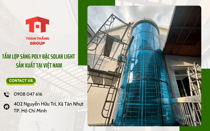 tấm lợp lấy sáng đặc Solar Light