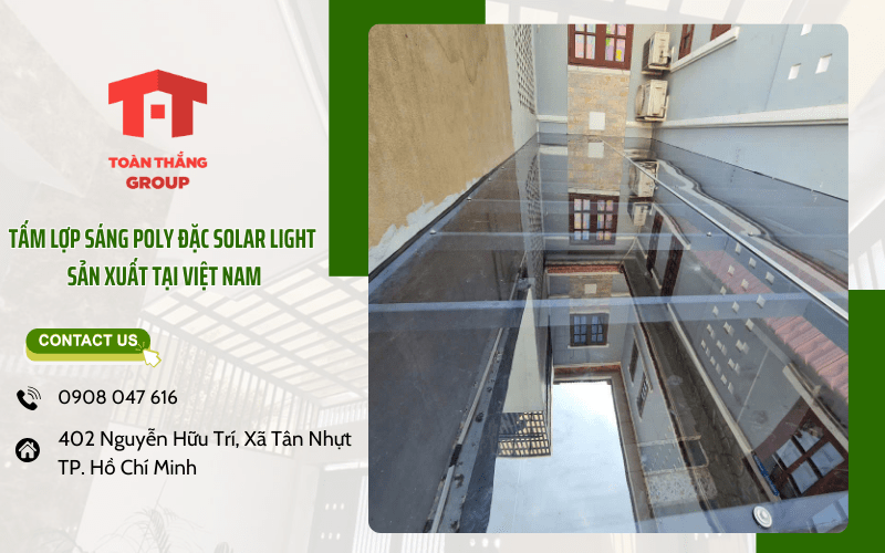tấm lợp lấy sáng đặc Solar Light