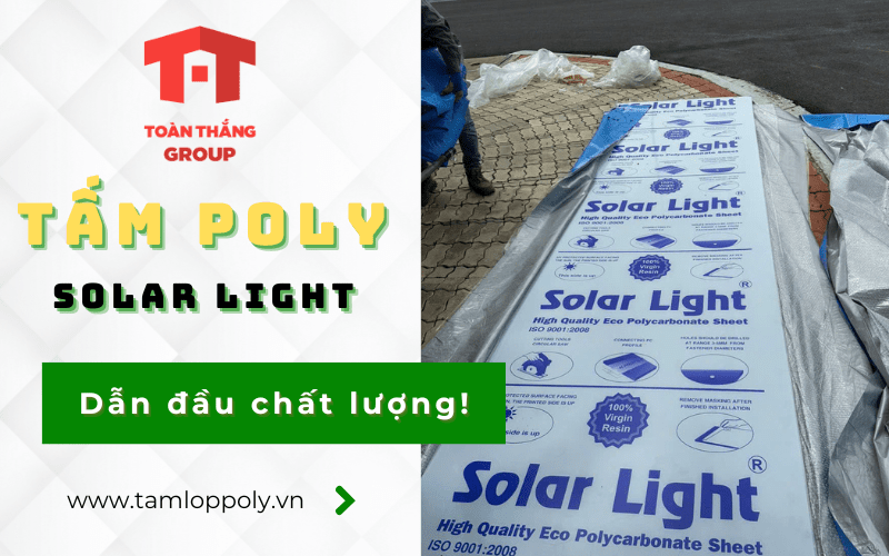 tấm poly solar light đặc 5mm