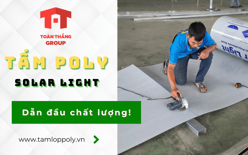 tấm poly solar light đặc 5mm