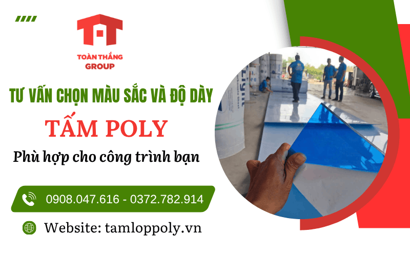 tấm lợp poly