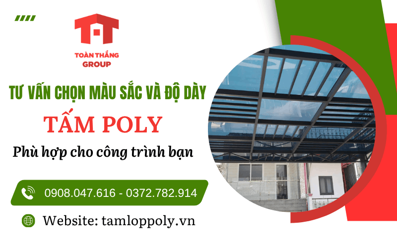 tấm lợp poly