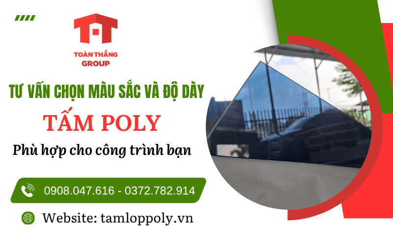 tấm lợp poly
