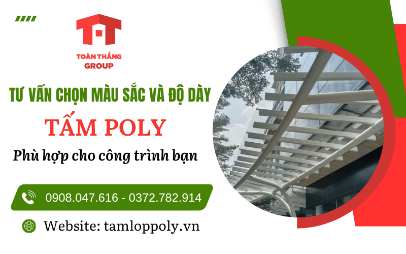 tấm lợp poly