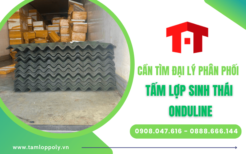 đại lý phân phối tấm lợp sinh thái Onduline 