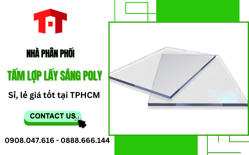 tấm lợp lấy sáng poly