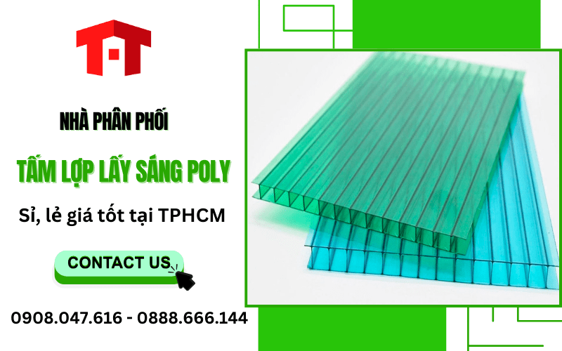 tấm lợp lấy sáng poly