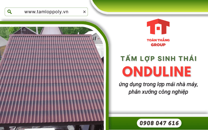 Tấm lợp sinh thái Onduline