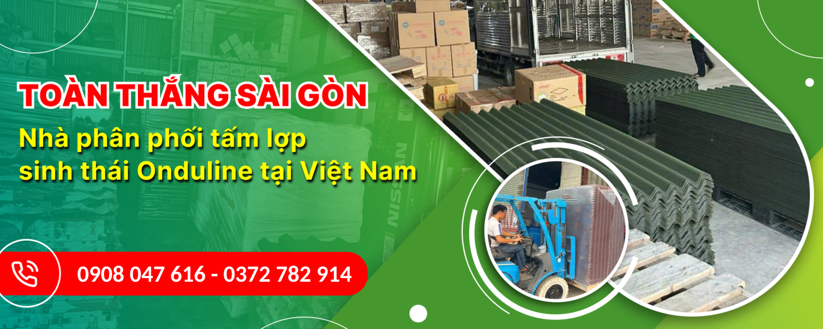 Nhà phân phối tấm lợp sinh thai onduline tại Việt Nam