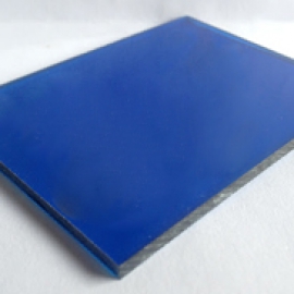 Tấm lợp lấy sáng thông minh đặc ruột polycarbonate xanh dương (blue)